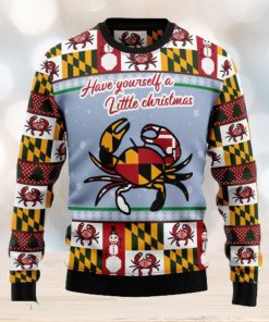 Maryland Symbols Ugly Christmas Sweater Thankgiving Gift Men Women