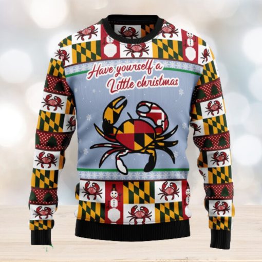 Maryland Symbols Ugly Christmas Sweater Thankgiving Gift Men Women