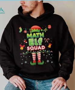 Math Elf Squad Christmas Light Suit Student Teacher Merry Unisex Shirt