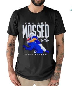 Matt Milano Buffalo you got Mossed football shirt