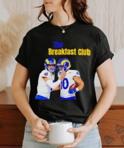 Matthew Stafford and Cooper Kupp The Breakfast Club Rams shirt - Limotees