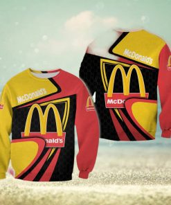 Mcdonald’s Green Christmas 3D Sweatshirt AOP Gift For Men And Women