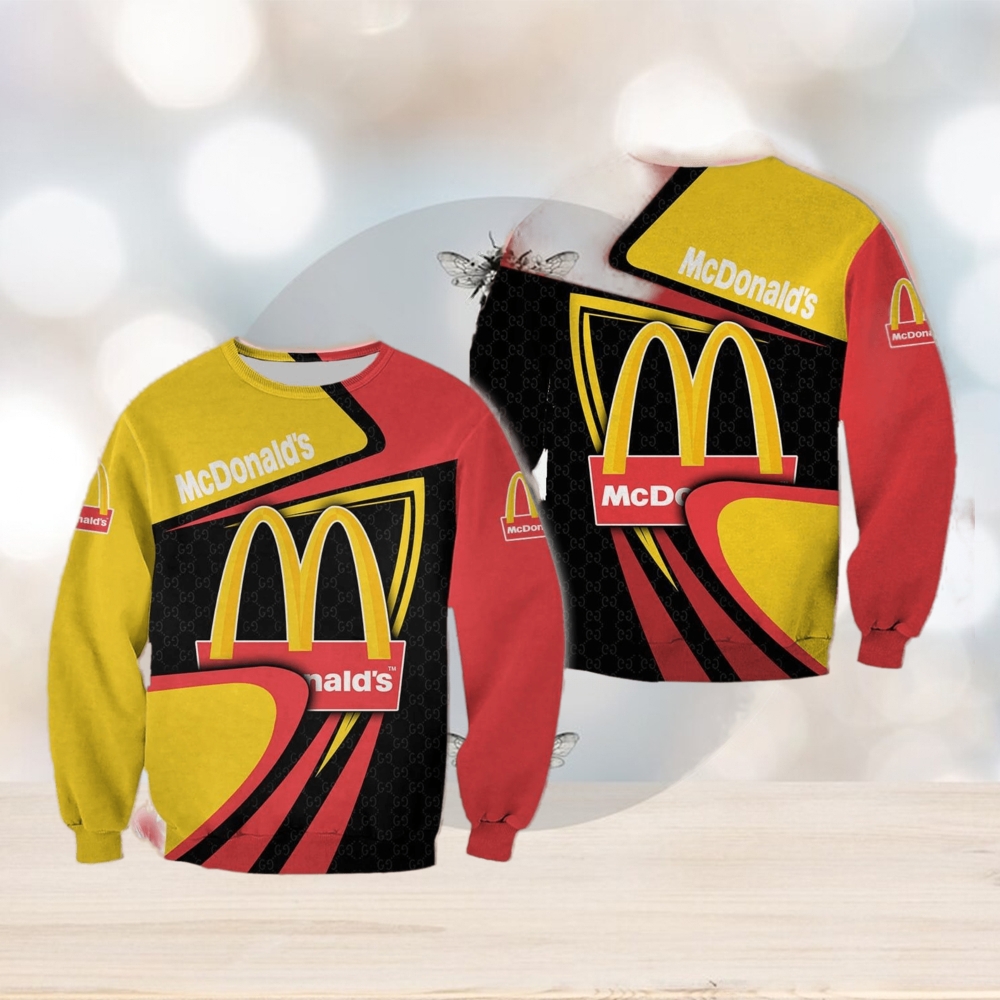 Mcdonald’s Green Christmas 3D Sweatshirt AOP Gift For Men And Women Mcdonald’s Green Christmas 3D Sweatshirt AOP Gift For Men And Women