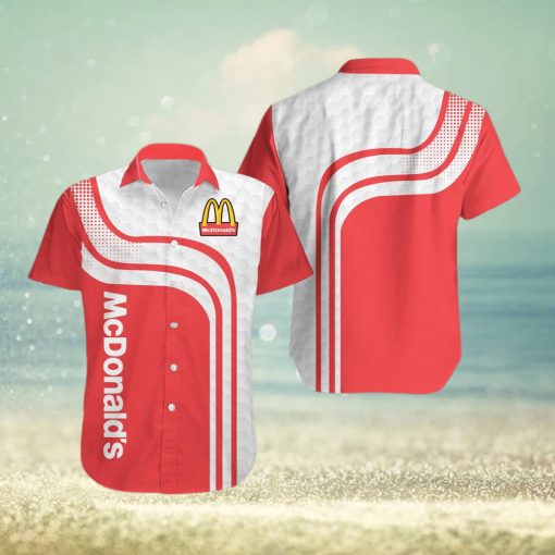 Mcdonald’s Island Logo 3D Hawaiian Shirt For Summer