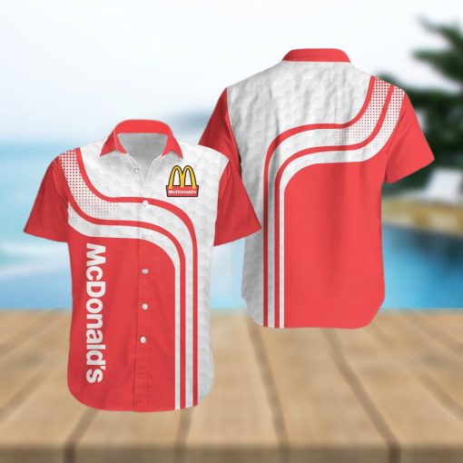 Mcdonald’s Island Logo 3D Hawaiian Shirt For Summer