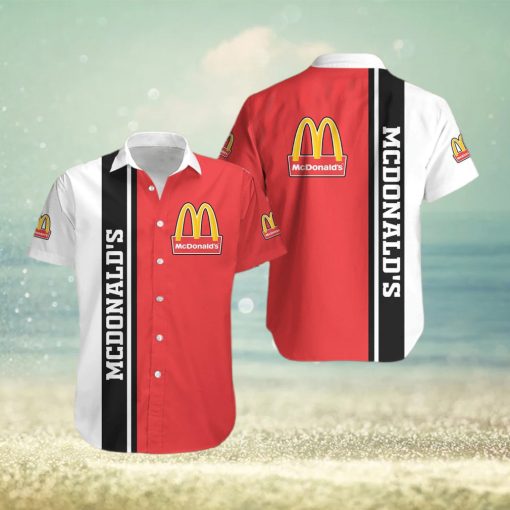 Mcdonald’s New Party Aloha Hawaiian Beach Shirt For Summer