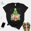Goats Holiday Happy Hallothanksmas Goat Halloween Thanks Giving Christmas T  Shirt