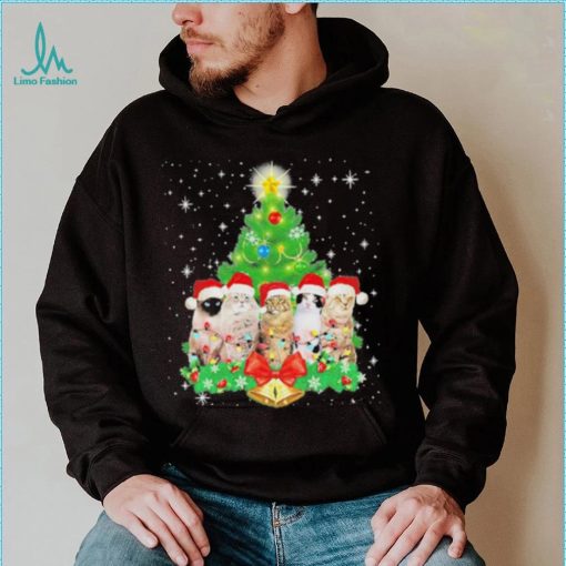 Meeoowy Christmas happy cat year shirt