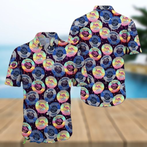 Memphis Tigers CD Rainbow Pattern Hawaiian Shirt For Men And Women