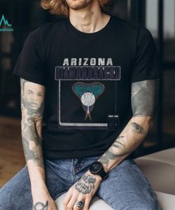 Men's Arizona Diamondbacks '47 Black Cooperstown Collection Borderline Franklin T Shirt