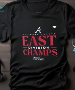 Men's Fanatics Branded Navy Atlanta Braves 2021 NL East Division Champions Locker Room T-Shirt Size: Small