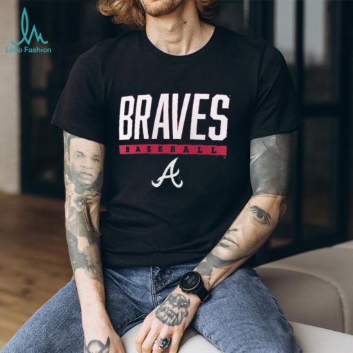 Men’s Atlanta Braves Fanatics Branded Navy Power Hit T Shirt