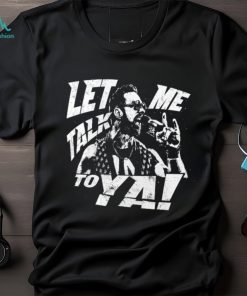 Men's Black LA Knight Let Me Talk To Ya Long Sleeve T Shirt