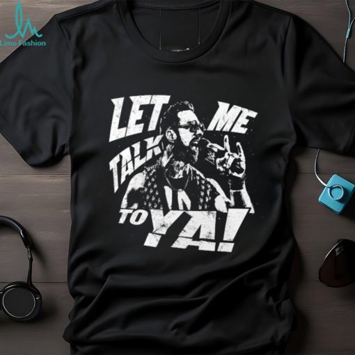 Men’s Black LA Knight Let Me Talk To Ya Long Sleeve T Shirt