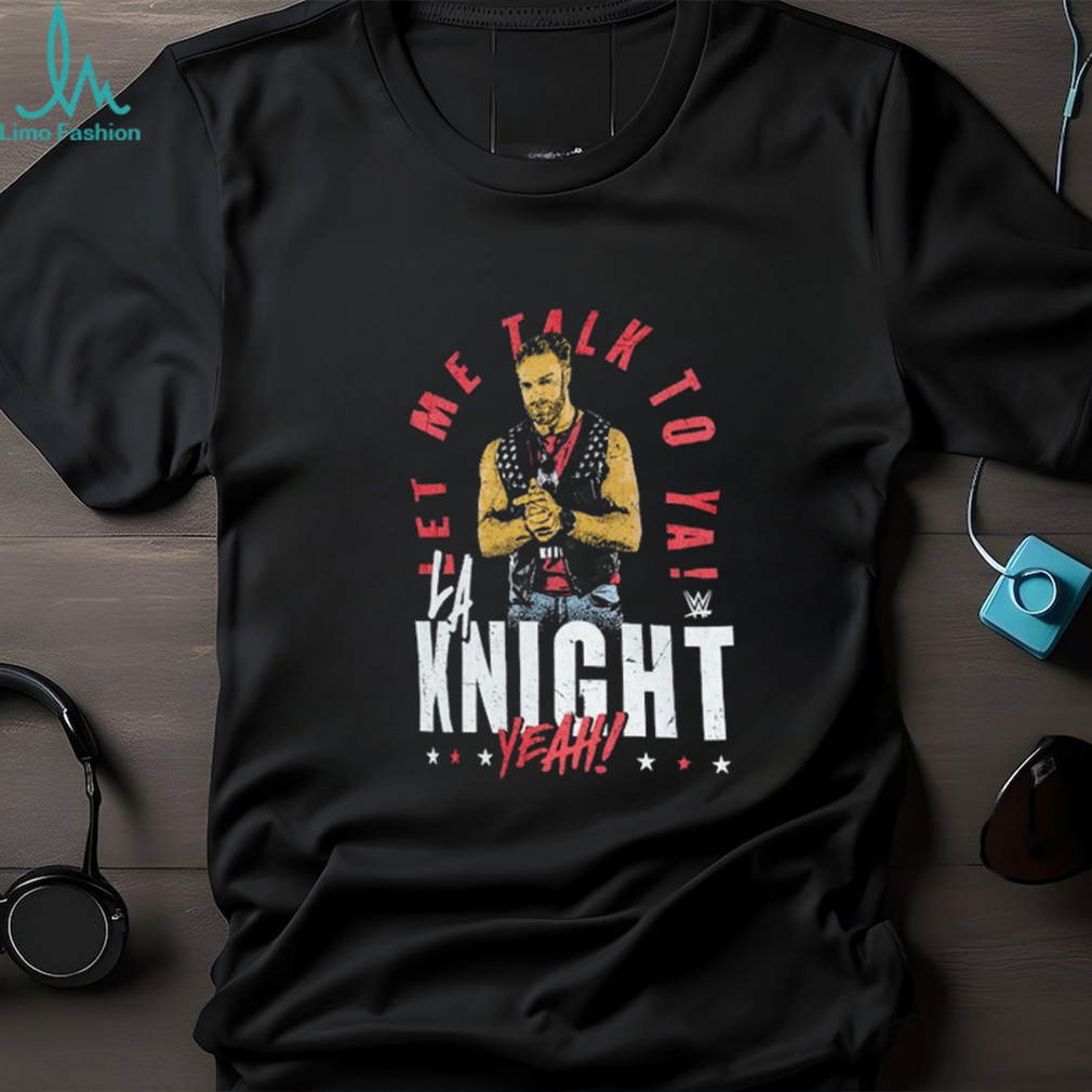 Men's Black LA Knight YEAH! T-Shirt