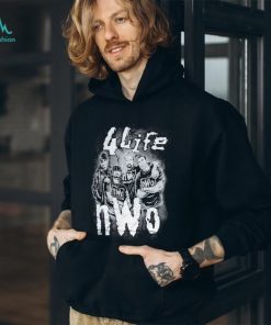 Men's Black nWo 4 Life Pullover Shirt