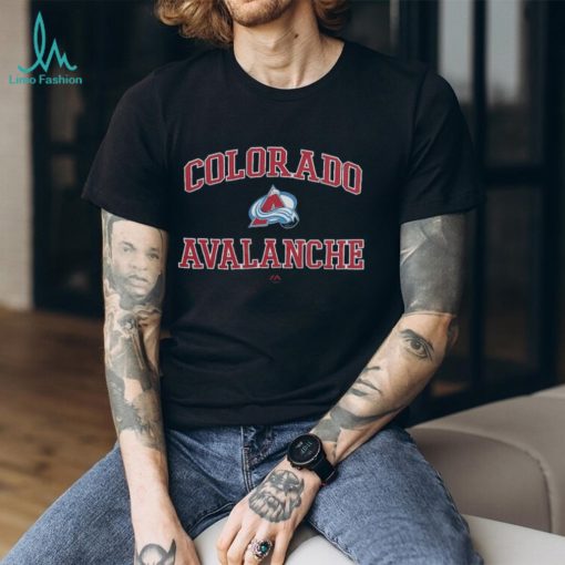 Men’s Colorado Avalanche Majestic Heart and Soul T Shirt