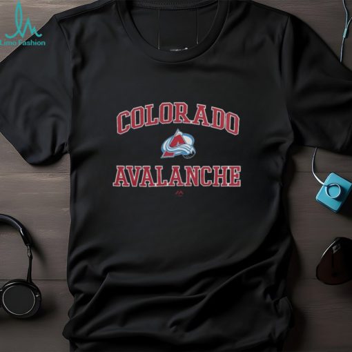 Men’s Colorado Avalanche Majestic Heart and Soul T Shirt