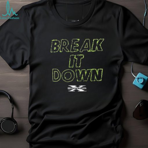 Men’s Fanatics Branded Black D Generation X Break It Down Wordmark T Shirt