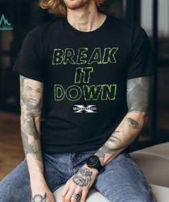 Men's Fanatics Branded Black D Generation X Break It Down Wordmark T Shirt