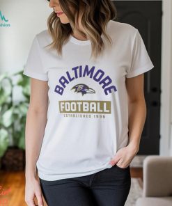 Men's Fanatics Branded White Baltimore Ravens Long Sleeve T Shirt