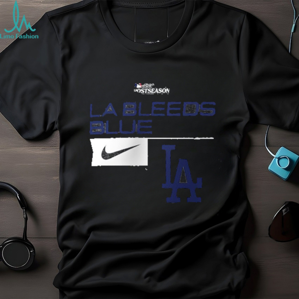 Nike Men's Black Los Angeles Dodgers Authentic Collection Logo Performance  Long Sleeve T-shirt