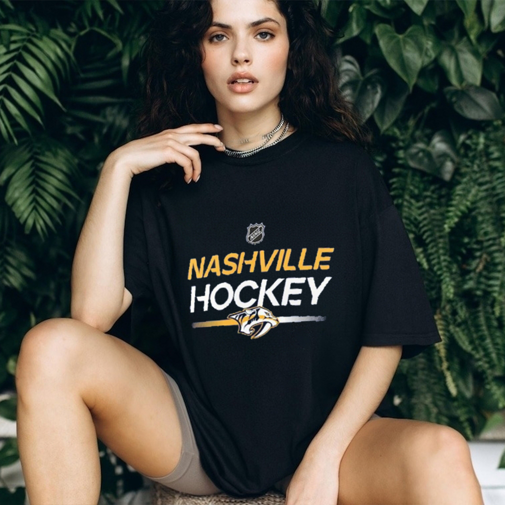 Women's Navy Nashville Predators Long Sleeve T-Shirt
