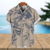 Hippie Bus Under Sunset Palm Tree Beach Themed Pattern Hawaiian Shirt