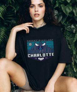 Official Sportiqe monday night raw x charlotte hornets T-shirt