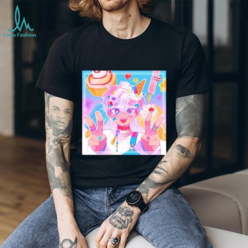 Men’s Unicorn boy cut and sew wide shirt