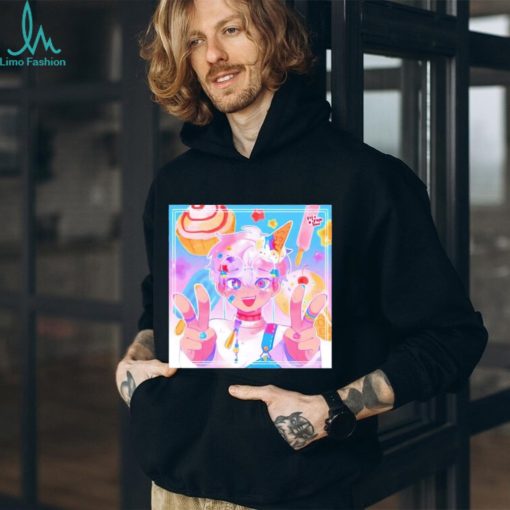 Men’s Unicorn boy cut and sew wide shirt