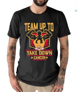 Men’s WWE Connor’s Cure team up to take down cancer shirt
