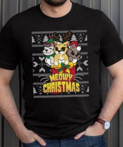 Meowy Catmas Holiday Merry Christmas Ugly Shirt