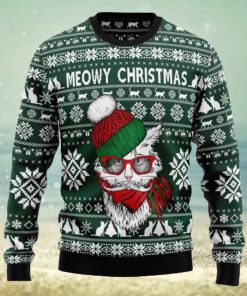 Meowy Tacky Outfit Ugly Christmas Sweater Thankgiving Gift Men Women