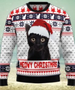 Meowy Ugly Sweater For Christmas