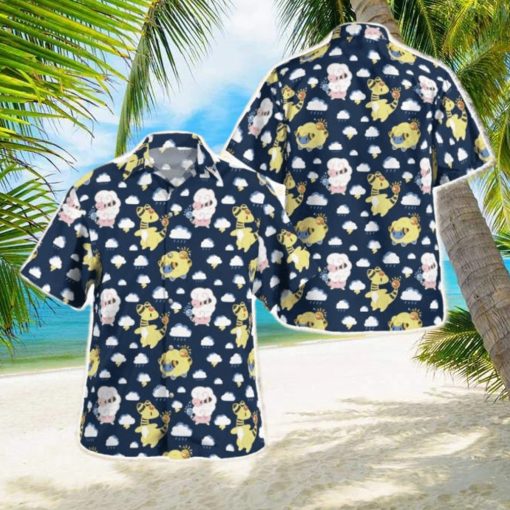 Meripu Pokemon Tropical Hawaiian Shirt