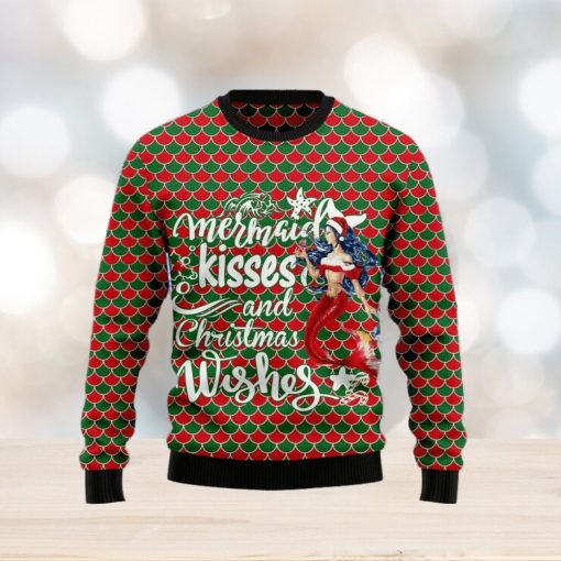 Mermaid Christmas Ugly Christmas Sweater Gift For Men And Women