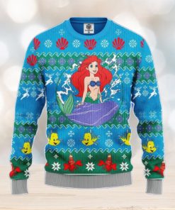 Mermaid Ugly Christmas Sweater Amazing Gift Men And Women Christmas Gift