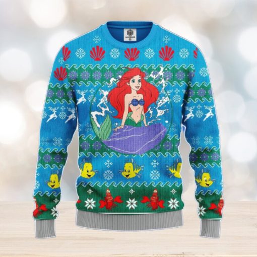 Mermaid Ugly Christmas Sweater Amazing Gift Men And Women Christmas Gift