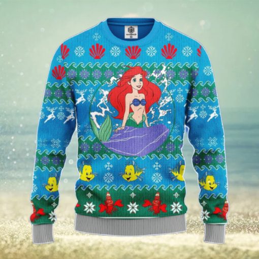 Mermaid Ugly Christmas Sweater Amazing Gift Men And Women Christmas Gift