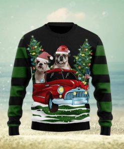 Merry Christmas Bulldog Ugly Christmas Sweater Gift For Men And Women