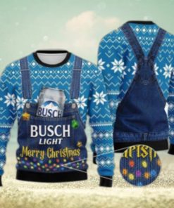 Merry Christmas Busch Light Ugly Sweater