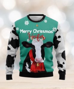 Merry Christmas Cow Ugly Sweater Christmas Party