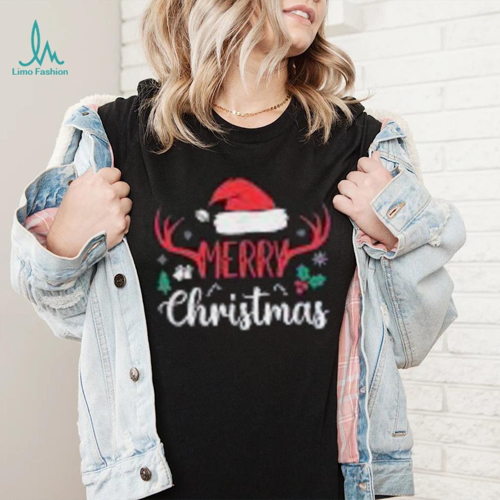 Merry Christmas Deer Bow Hunting Santa Men Women Hunter Gift Shirt Merry Christmas Deer Bow Hunting Santa Men Women Hunter Gift Shirt