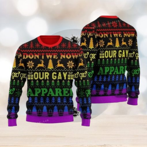 Merry Christmas Do Not We Now Our Gay For Womens Ugly Sweater