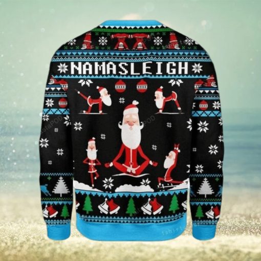 Merry Christmas Gearhomies Namasleigh Santa Ugly Sweater Party