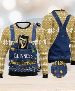 Merry Christmas Guinness Ugly Sweater Christmas Party