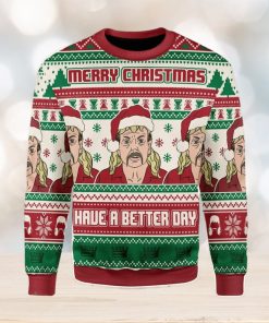 Merry Christmas Have A Better Day Ugly Christmas Sweater Xmas Gift Men And Women Christmas Sweater