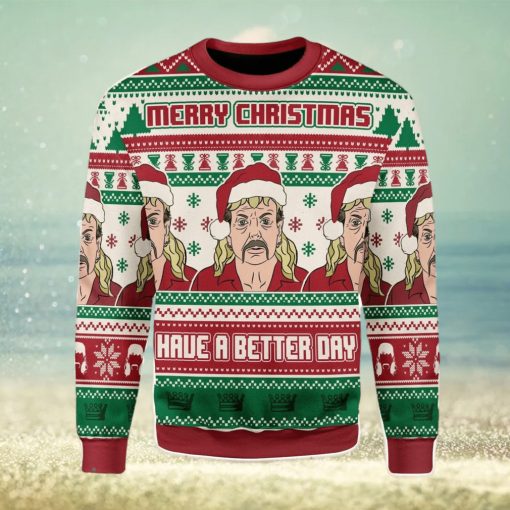 Merry Christmas Have A Better Day Ugly Christmas Sweater Xmas Gift Men And Women Christmas Sweater