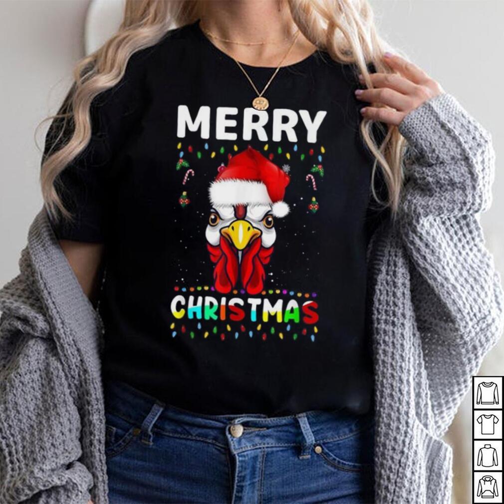 Kansas City Chiefs Santa Hat Christmas Light Shirt - YesItCustom